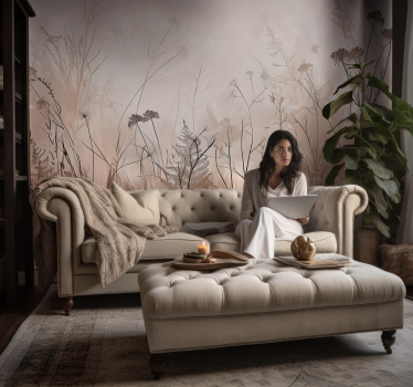 Wild nature mural scenery wallpaper - TenStickers