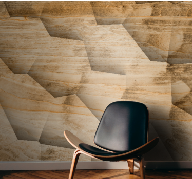 Wooden wall panels immitation 3d mural wallpaper - TenStickers