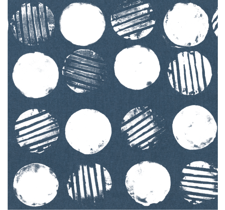 Coasters with circular patterned texture - TenStickers