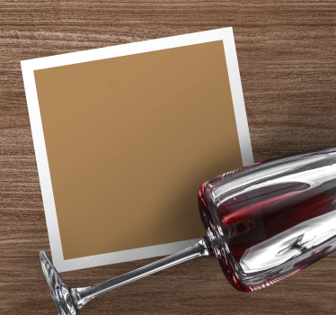 Personalisable coasters in elegant brown space - TenStickers