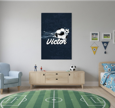Nursery poster original design with name - TenStickers