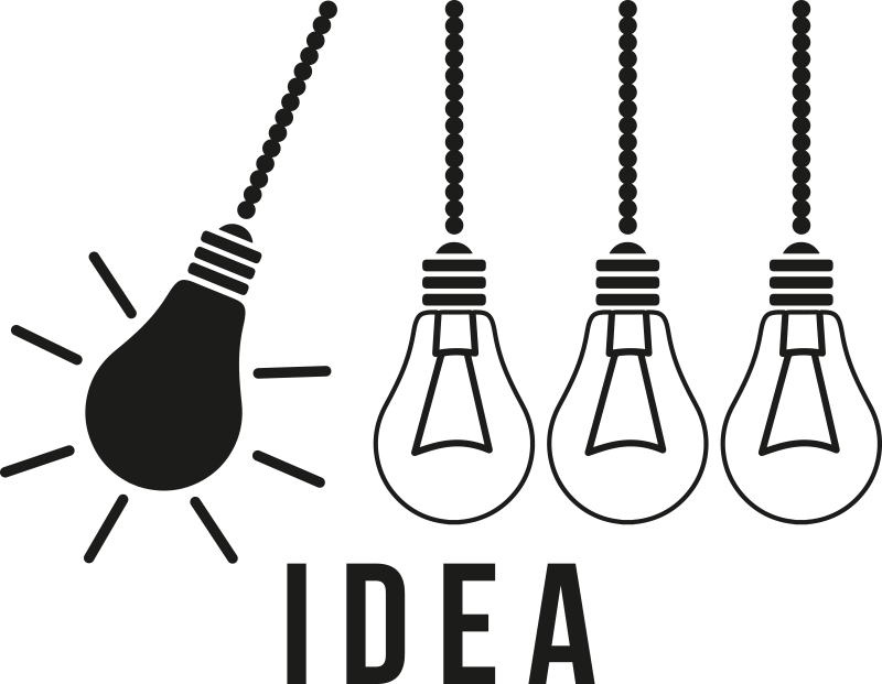 Office poster with a creative design idea - TenStickers