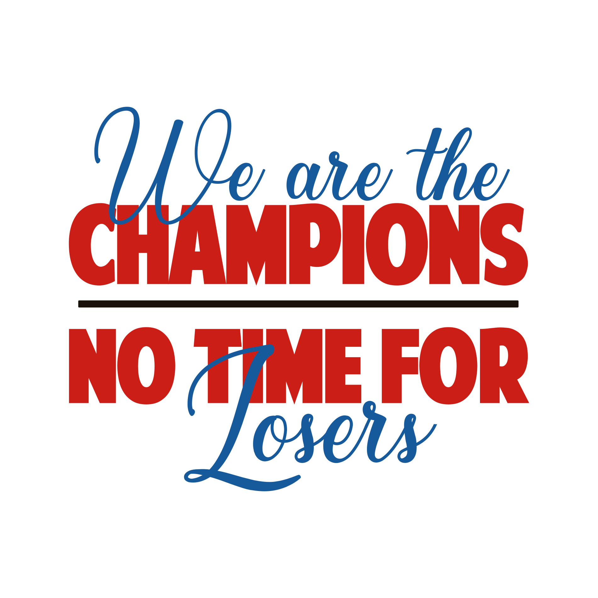 Poster for teenager champions rallying spirit - TenStickers