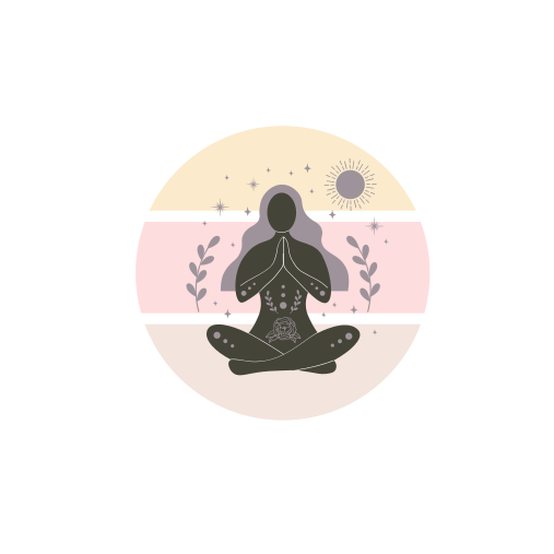Sports poster of beautiful yoga poses in circle - TenStickers