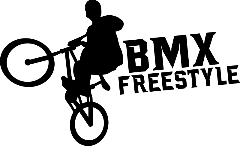 Cycling poster bmx freestyle art print - TenStickers