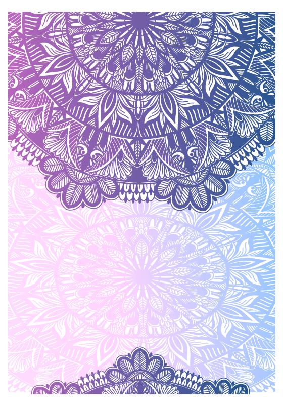 Zen poster mandala art for peaceful spaces - TenStickers