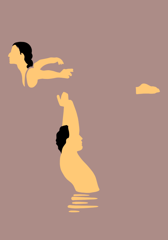 Johnny and Baby poster - TenStickers