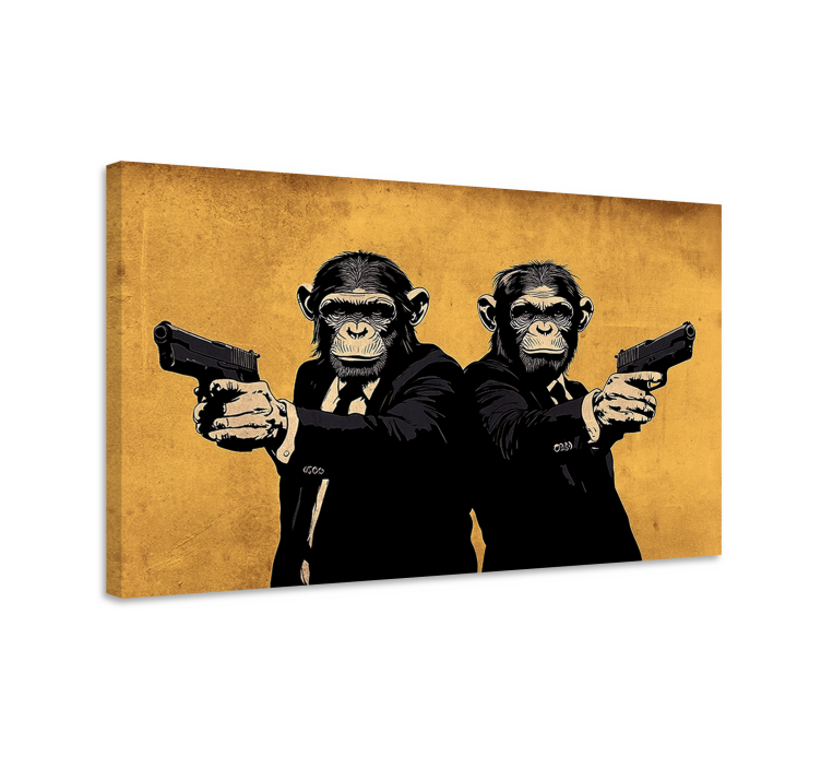 Pulp fiction decorative canvas art - TenStickers