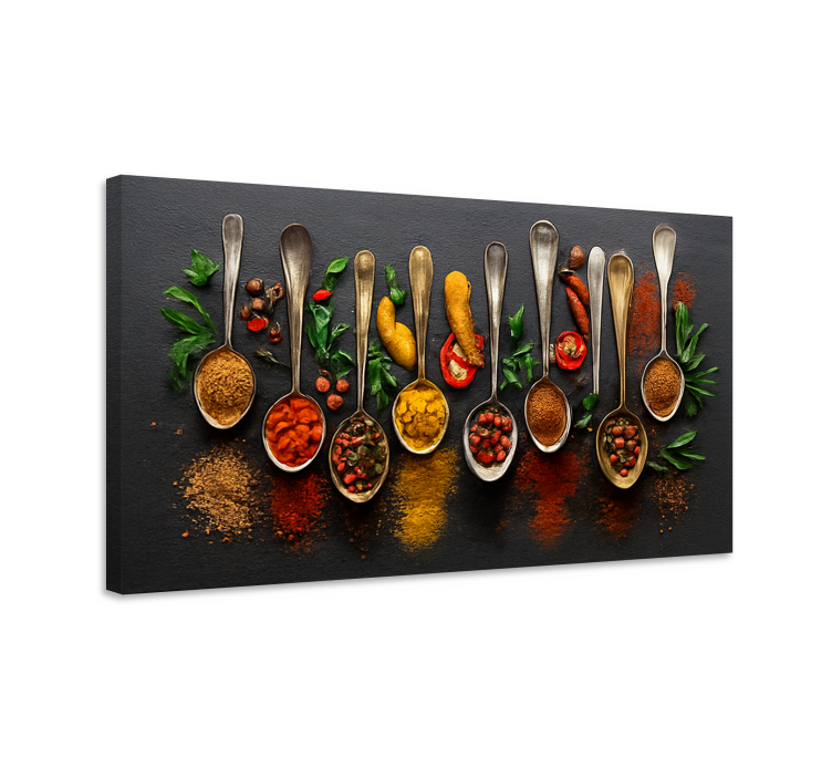 Modern spices kitchen prints - TenStickers