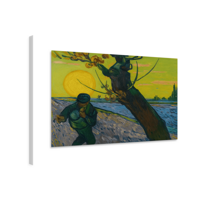 The Sower Van Gogh canvas art - TenStickers
