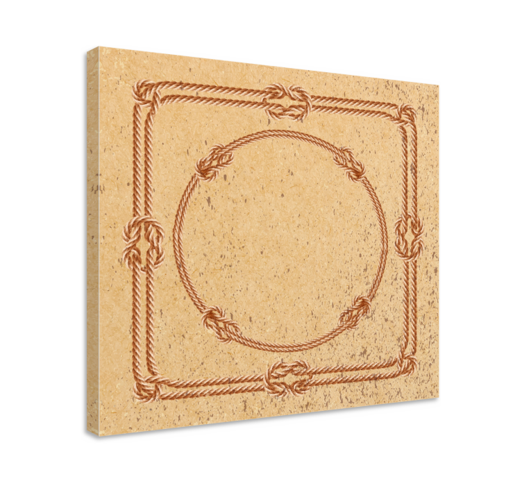 Sailor Knots Nautical canvas print - TenStickers