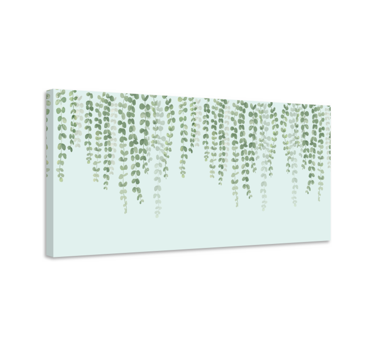 Hanging elegant plants Plant canvas prints - TenStickers