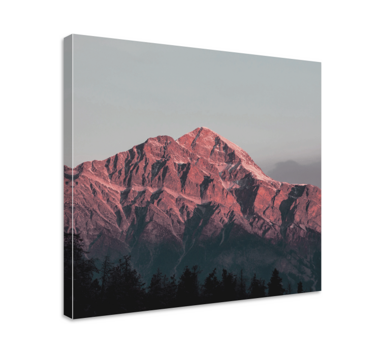 Landscape canvas grand mountain peaks - TenStickers