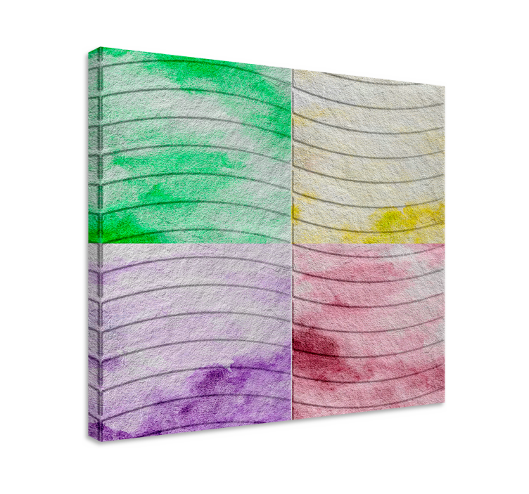 Ramblas tiles  living room wall art - TenStickers