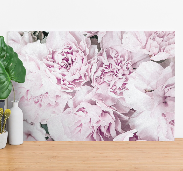 Delicate Pink Blossoms Flowers  canvas - TenStickers