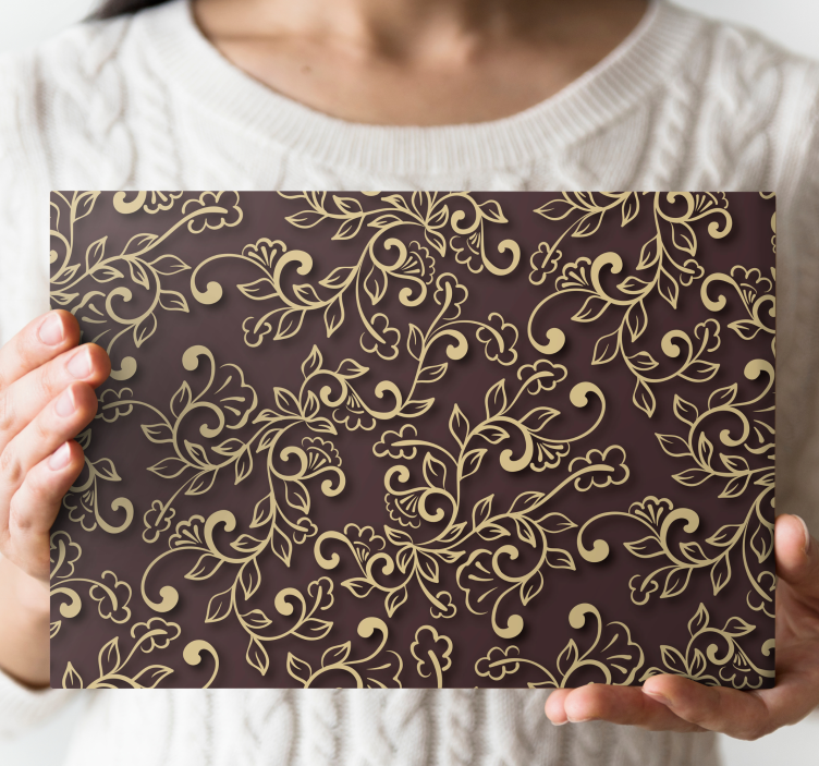 Flowers canvas graceful floral arrangement - TenStickers