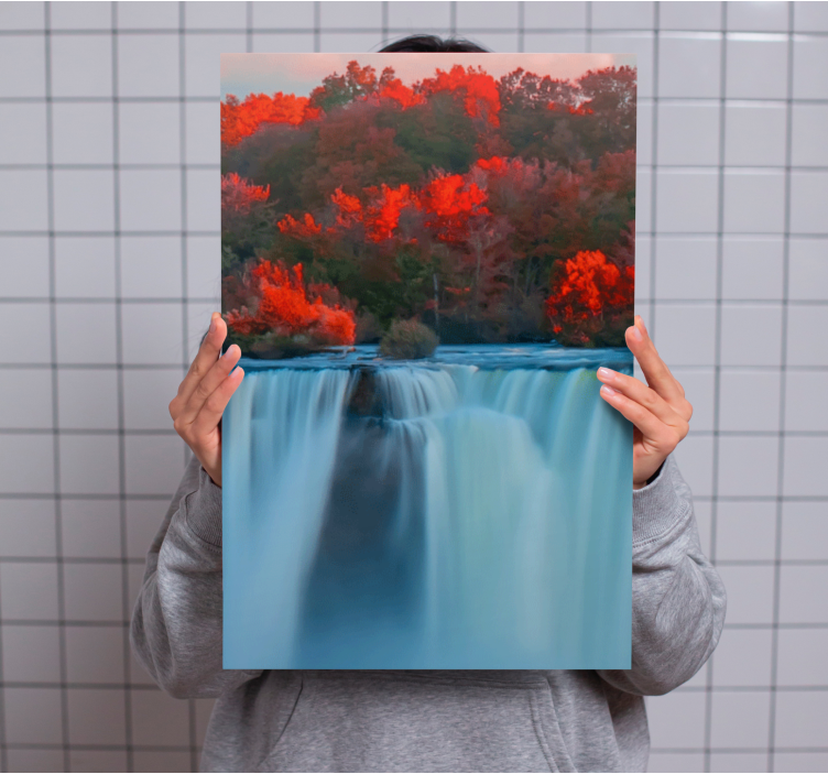 Landscape canvas grand cascade view - TenStickers