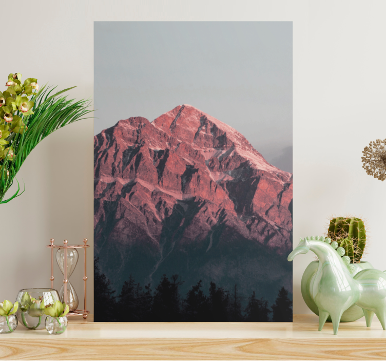 Landscape canvas grand mountain peaks - TenStickers