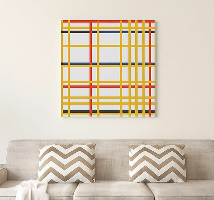 New-York City I sports canvas art - TenStickers