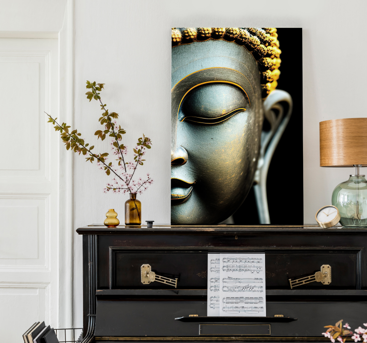 Zen Bouddha zen canvas art - TenStickers