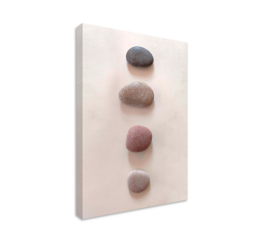 beach stones zen canvas art - TenStickers