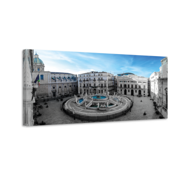 Piazza Pretoria in Palermo City skyline prints - TenStickers