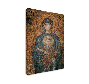 Ancient byzantine photo mosaic canvas - TenStickers