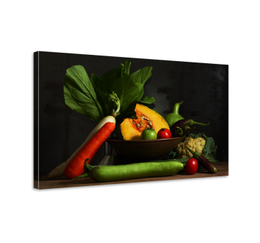 Food Kitchen canvas art - TenStickers