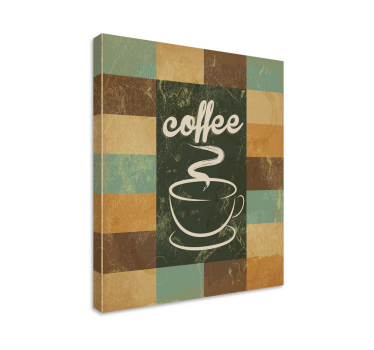 Coffee Restaurant canvas print - TenStickers