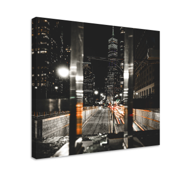 New York street lights photography City skyline prints - TenStickers