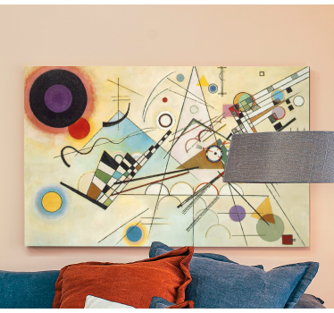 Amazing geometric art painting geometric canvas art - TenStickers
