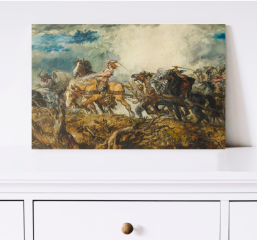 Classic art painting design canvas art - TenStickers