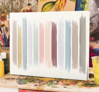 Colorful painting  canvas art - TenStickers