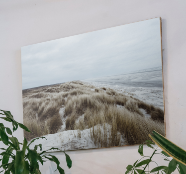 Landscape canvas coastal dune view - TenStickers