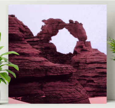 Landscape canvas natural rock arch - TenStickers