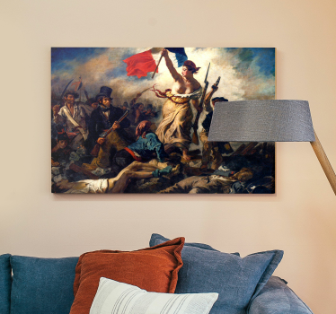 Liberty Leading the People canvas art - TenStickers