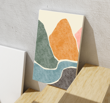 pintura moderna abstract living room canvas print - TenStickers