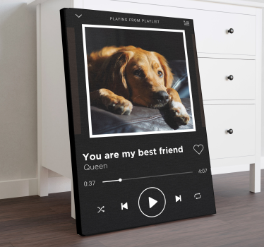 Spotify music canvas wall art - TenStickers