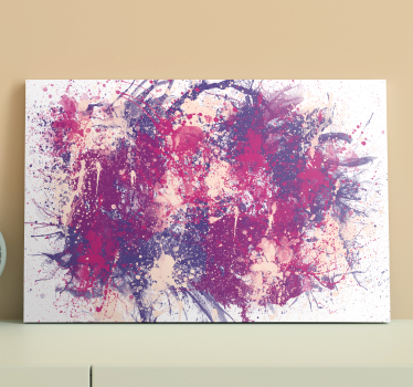 Spotted Splash canvas art - TenStickers