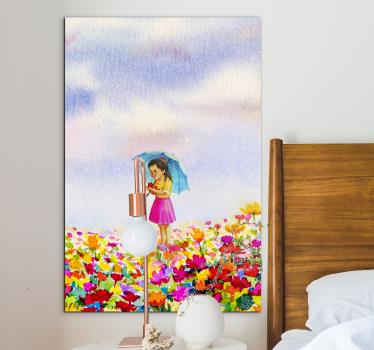 Under one umbrella canvas art - TenStickers