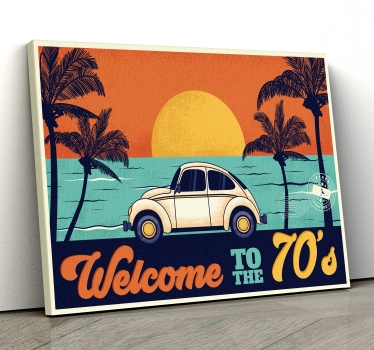 Welcome to 70's vintage wall prints - TenStickers