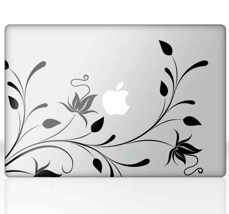 A Plant MacBook Sticker - TenStickers