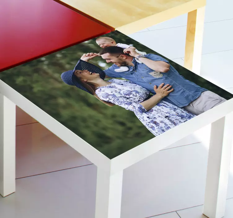 Personalisable Photo LACK Decal - TenStickers