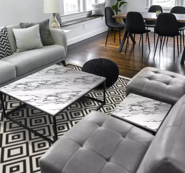 Object sticker elegant marble design - TenStickers