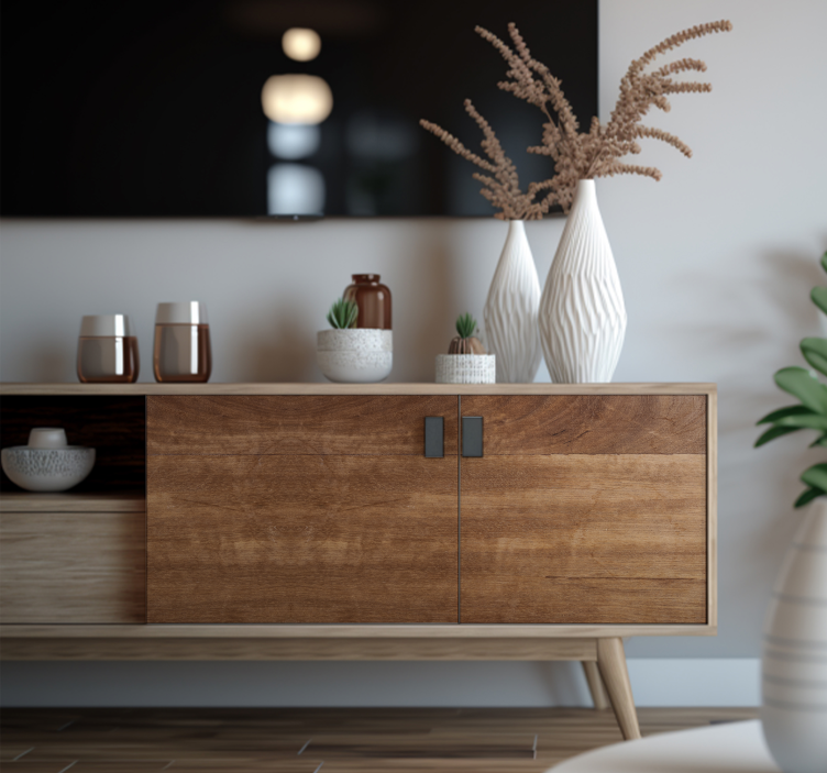 Brown Wood Texture furniture decal  3600 - TenStickers