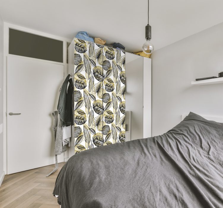 Elegant Tropical Plants furniture decal  3600 - TenStickers