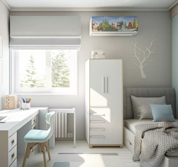 Animal Camp Animal Camp is a camp where kids can learn about anim - TenStickers