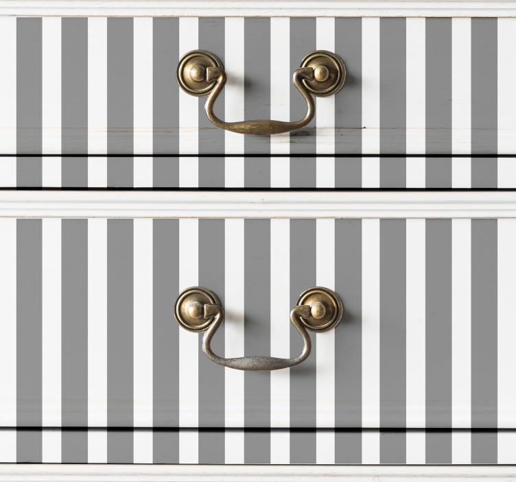 Vertical lines furniture sticker - TenStickers