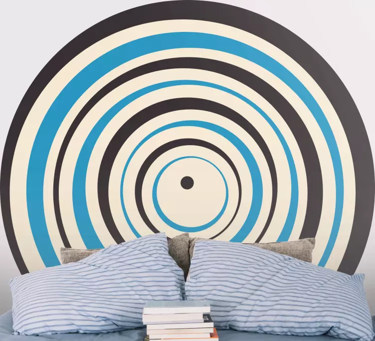 70s circle urban peace urban sticker - TenStickers