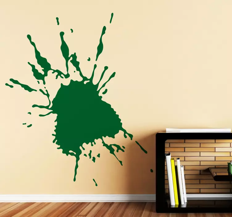 Artistic Splat Sticker - TenStickers